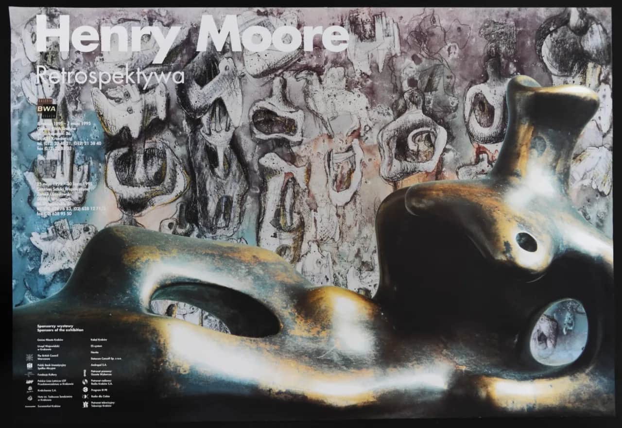 Henry Moore: Rzeźby, które nauczyły kamień oddychać. Polska